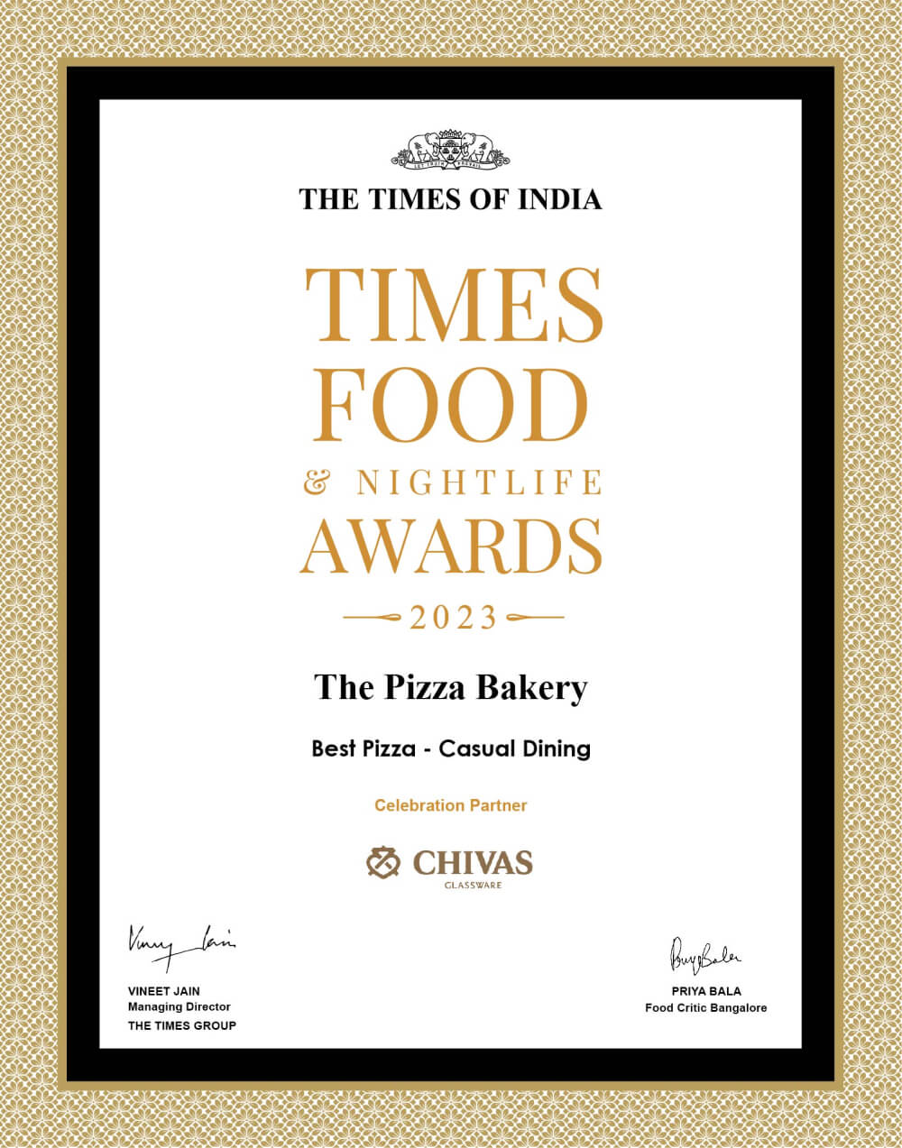 Times Food Awards 2023 – Best Pizza