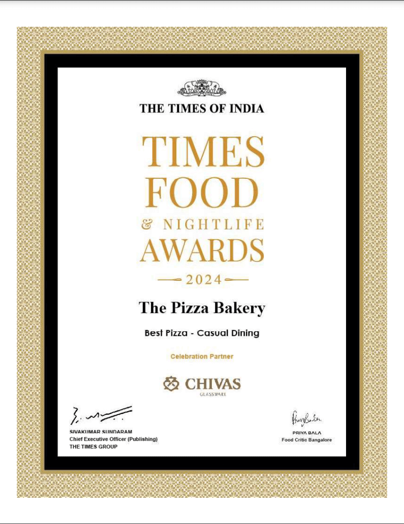 Times Food Awards 2024 – Best Pizza